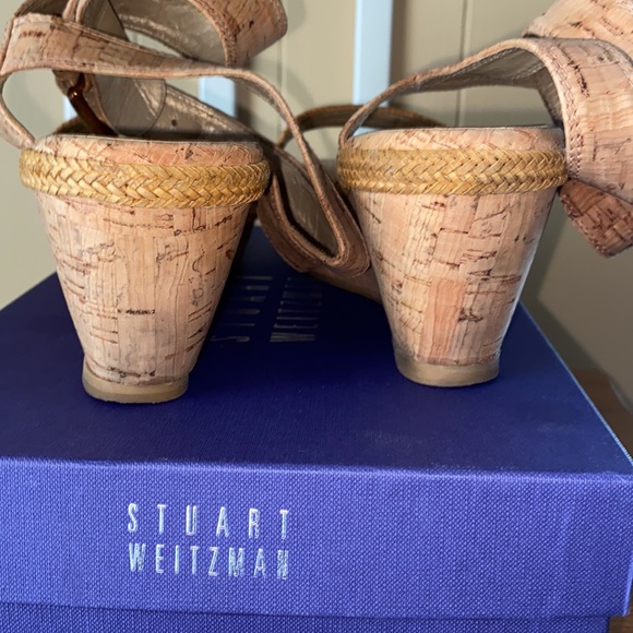 Stuart Weitaman Cork Sandals - Picture 4 of 10